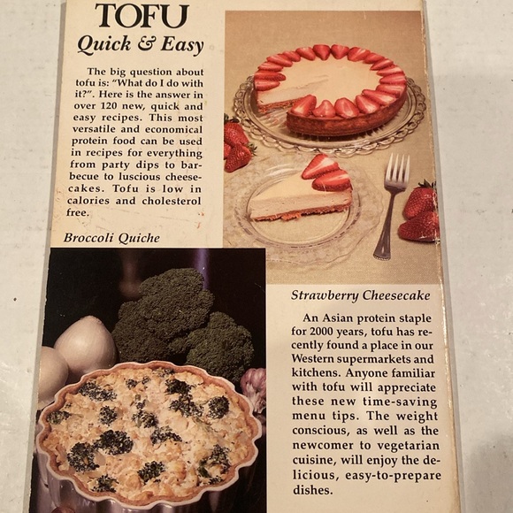 “Tofu, Quick & Easy,” Paperback - Picture 2 of 2